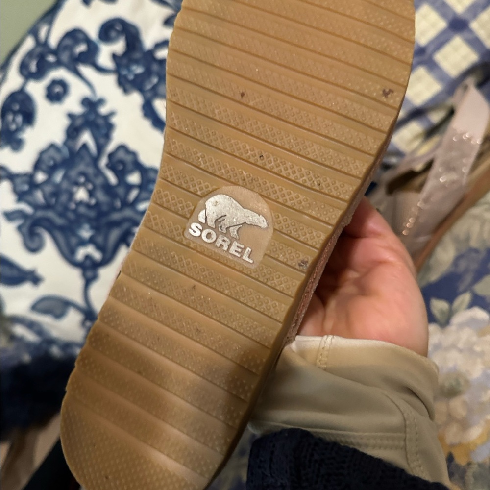 Sorel rose gold  Mules with Metallic Finish - Picture 4 of 6